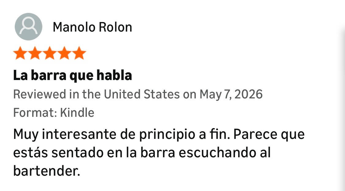 La barra que habla